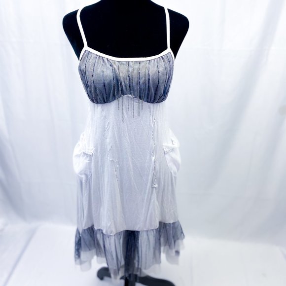 Mod'Land Paris Whimsical Tulle Intricate Detail Fairy Dress Artistic Design - Picture 4 of 15
